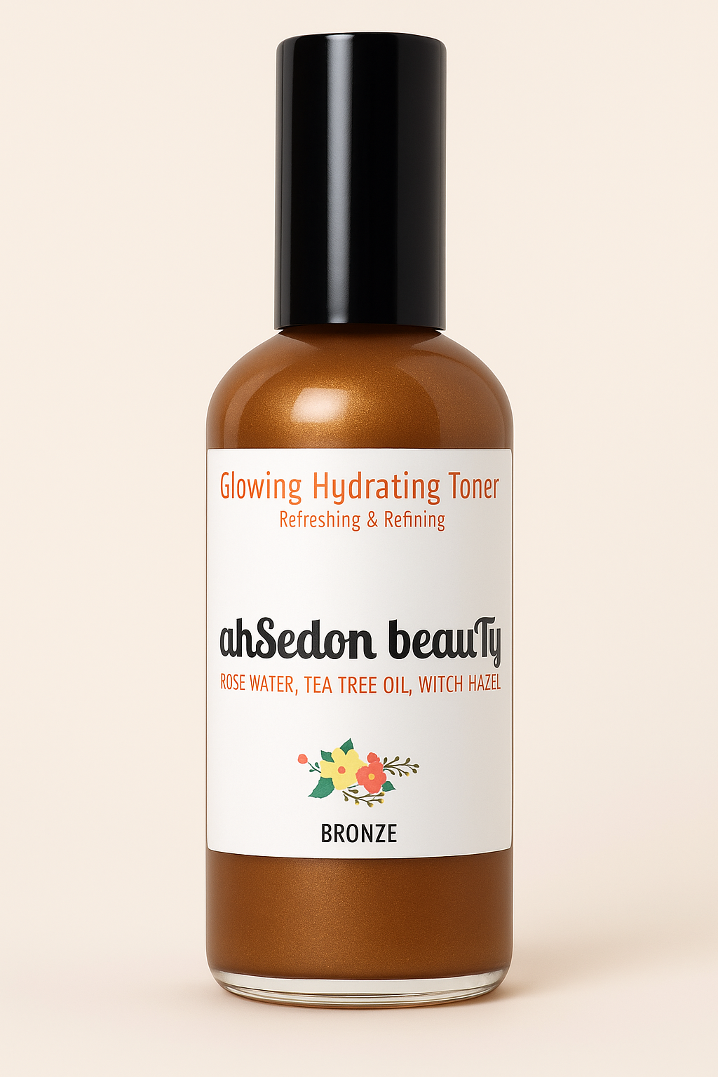 Glowing ROSE WATER Toner (Bronze)
