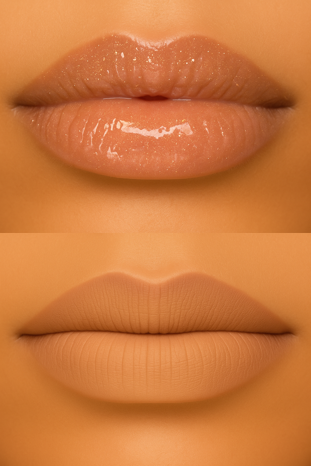 Nude Combo SASSY NUDE MATTE & SPARKLE GLOSS