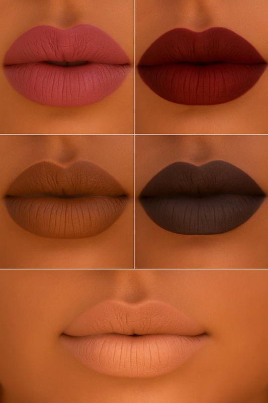 5 Piece Liquid Lipstick Set