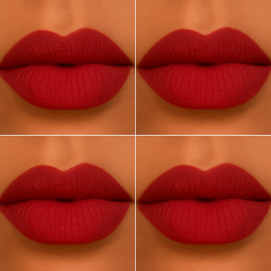 Lápiz labial líquido cremoso rojo Xotic
