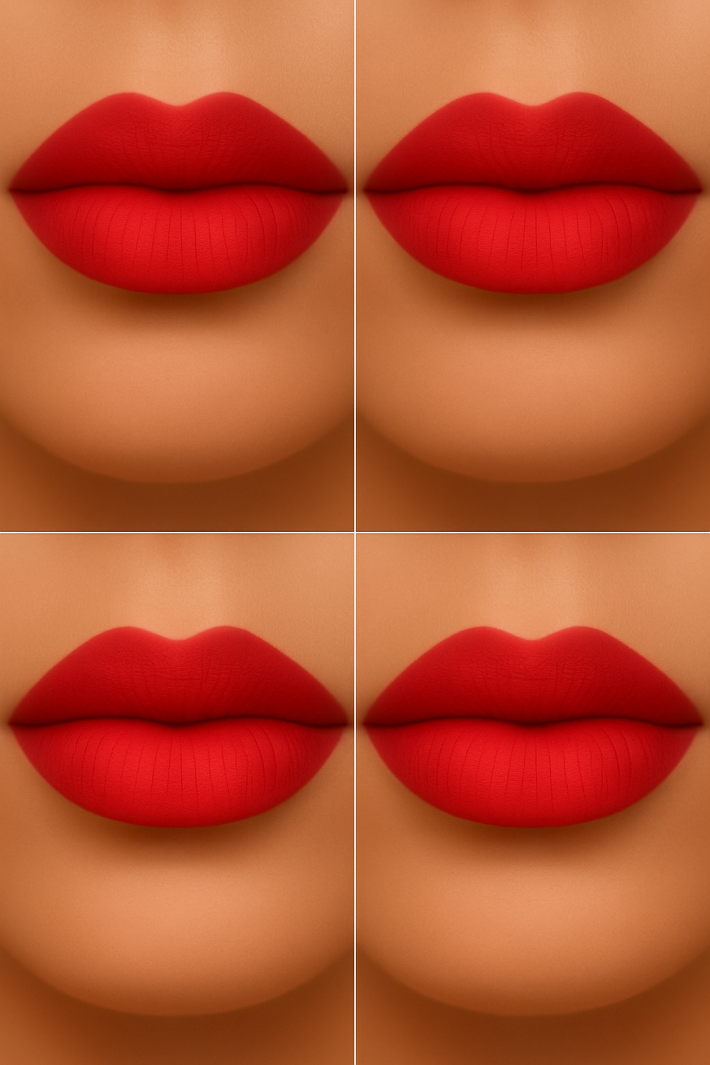 Spring Red Liquid Lipstick