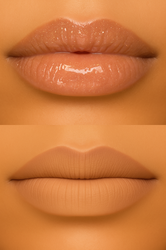Nude Combo SASSY NUDE MATTE & SPARKLE GLOSS