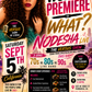 AHSEDON BEAUTY PRESENTS NODESHA LIVE SEPT. 5th THE VERSUS of 3 ERAS 70s, 80s, 90s WORLD PREMIER of WHAT?🎶
