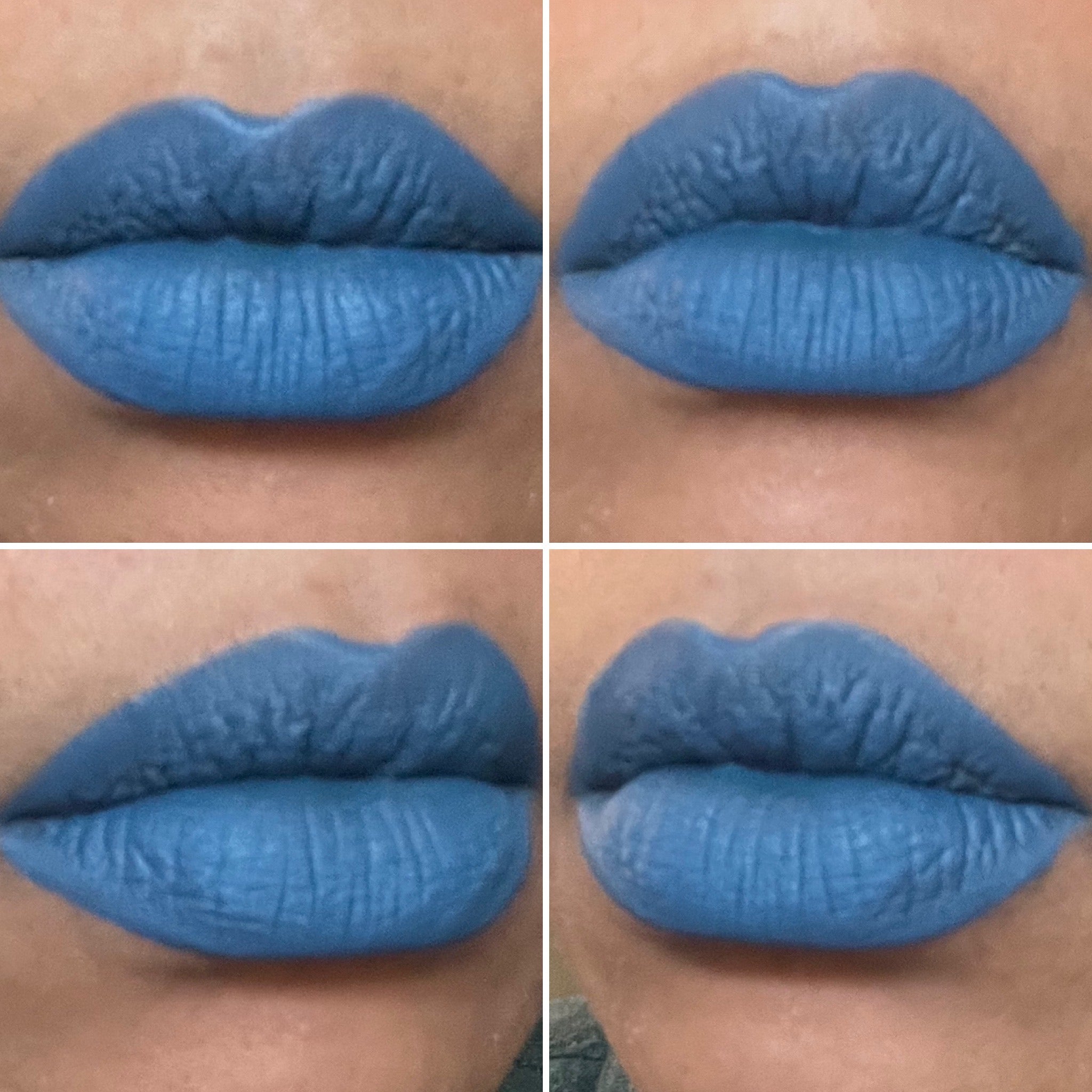 Blue deals matte lipstick