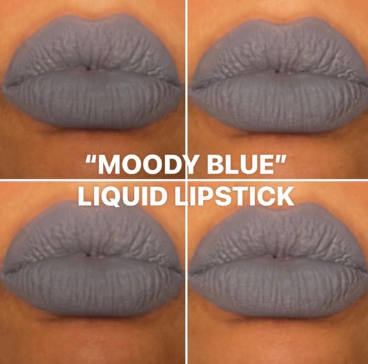 MOODY light blue Liquid Lipstick