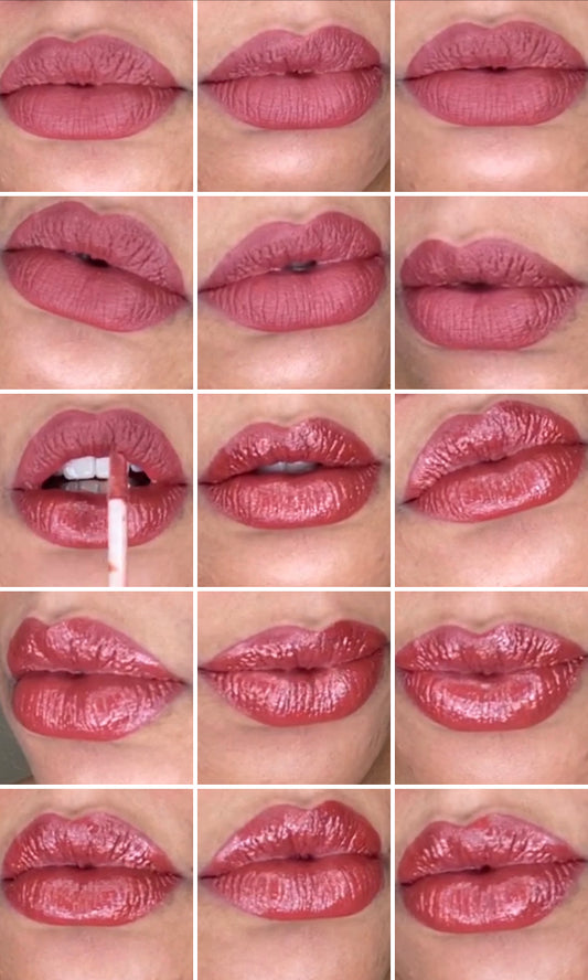 2 Piece Set Liquid Lipstick & Lipgloss BUNDLE